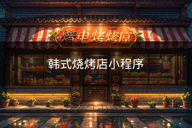韩式烧烤店小程序